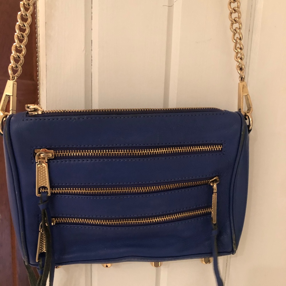Rebecca Minkoff blue crossbody bag